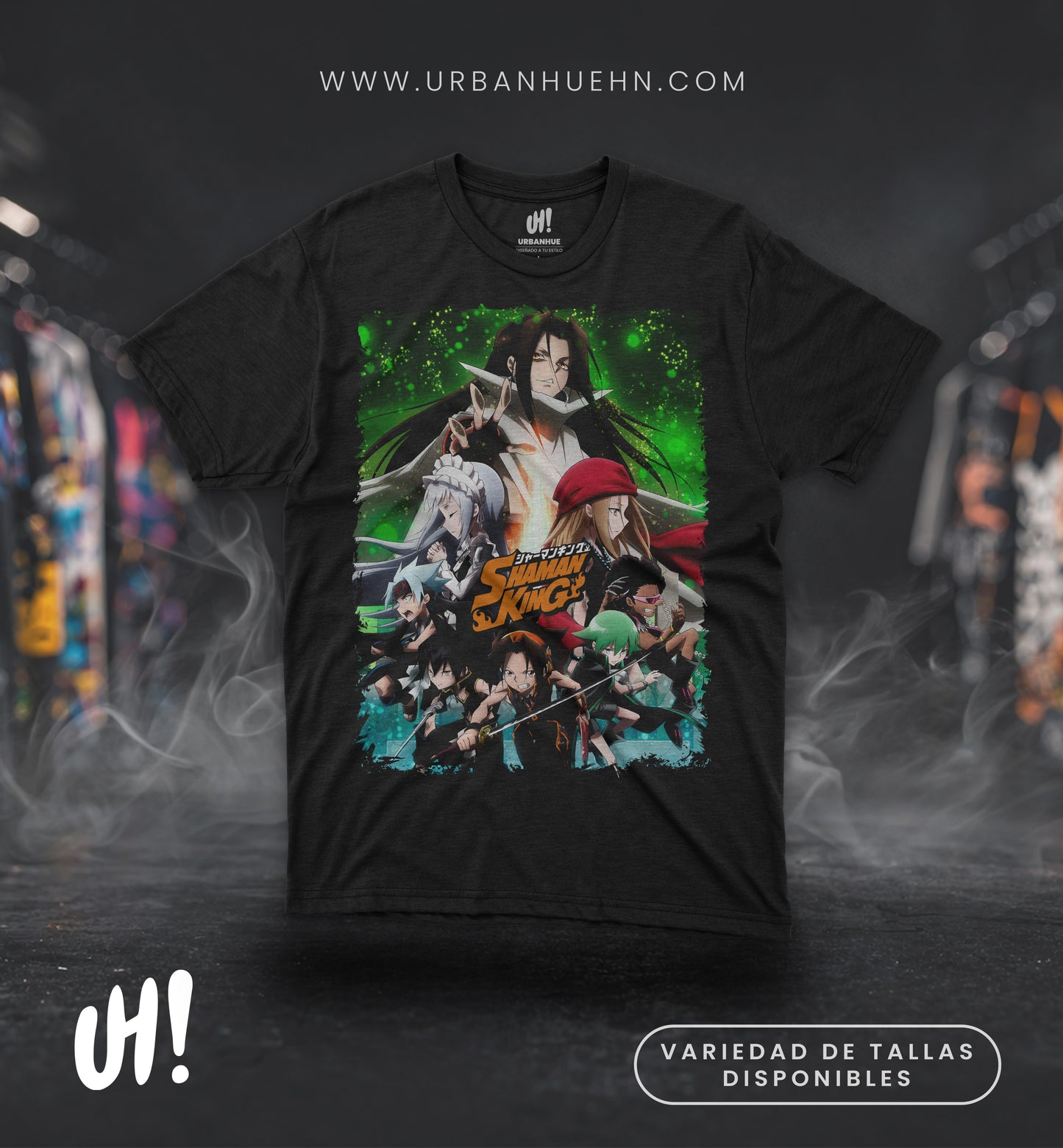Camiseta “Shaman King” – Team Spirit Edition
