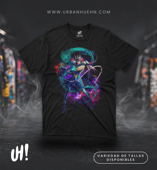 Camiseta “Cosmic Warrior” – Anime Energy Edition
