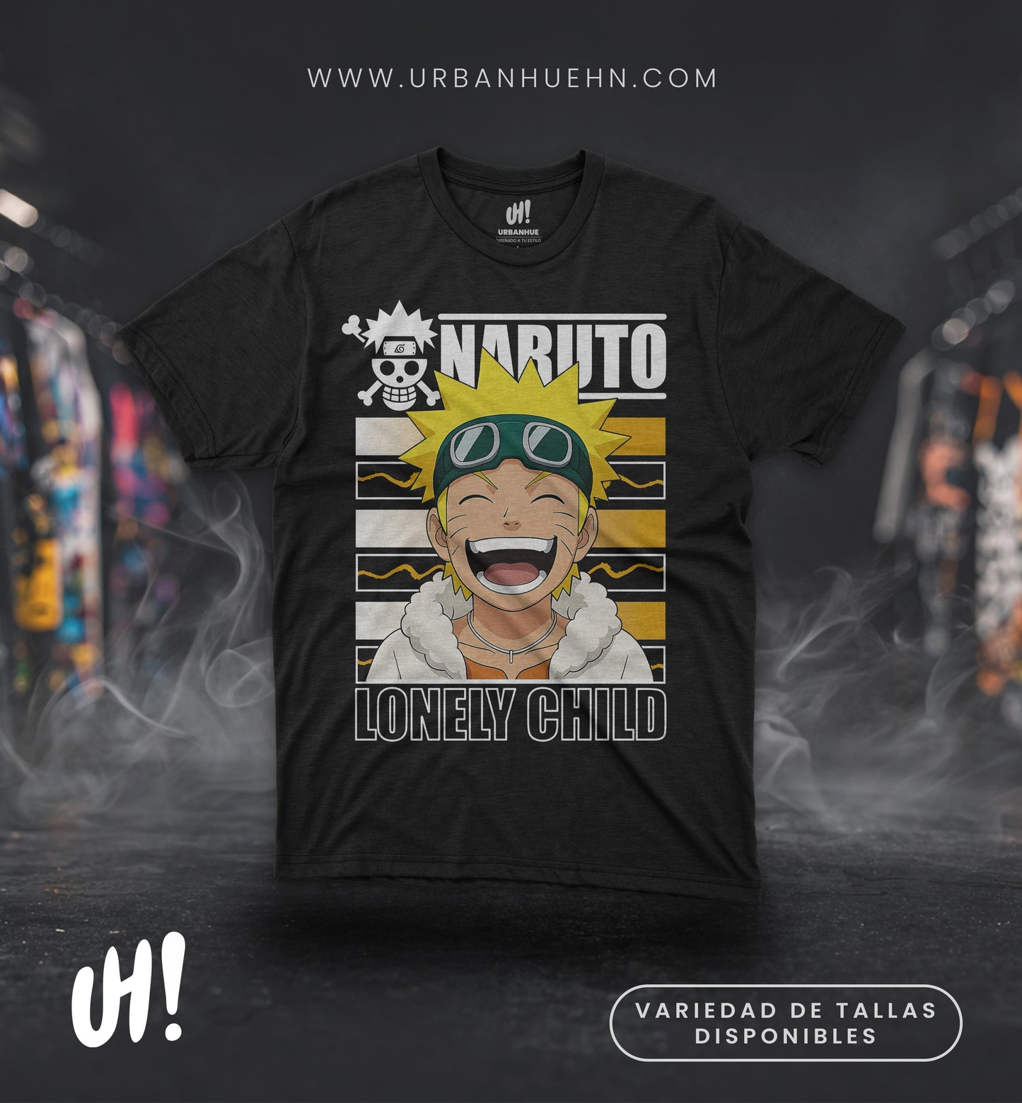 Camiseta Naruto “Lonely Child” – Street Anime Edition