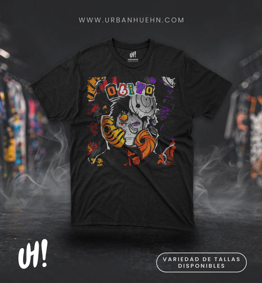 Camiseta Obito “Broken Reality” – Dark Street Edition